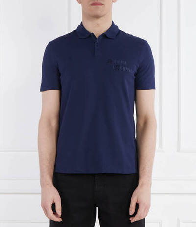 Поло Armani Exchange - темно-синий(3DZFKE ZJL4Z)