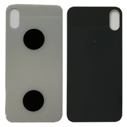 Задняя крышка для Apple iPhone X Белый (широкий вырез под камеру) - Премиум