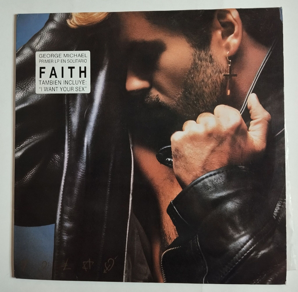 Винтажная виниловая пластинка LP George Michael Faith (Spain 1987) (EX)