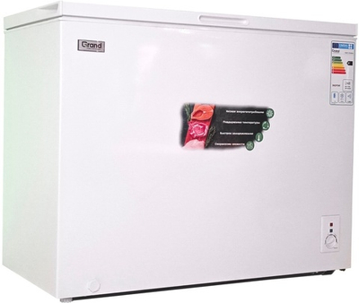 Морозильник GRAND GMCF-250WAAI 254 л белый