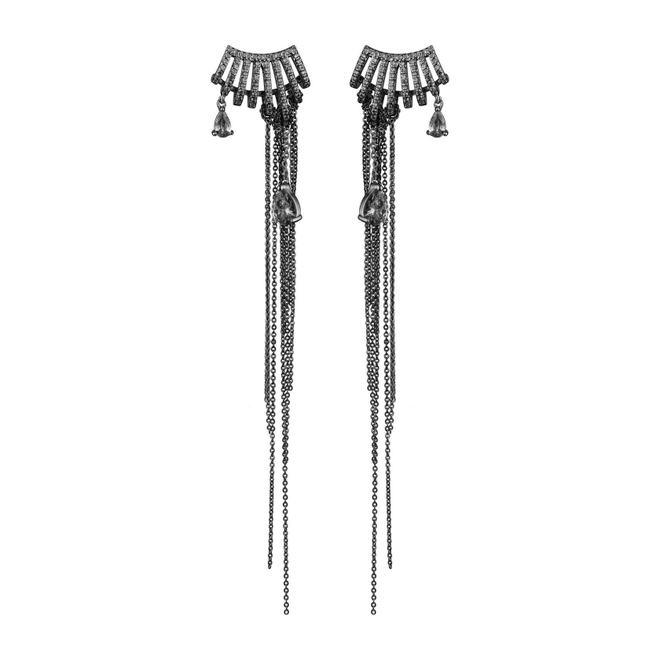 Короткие серьги