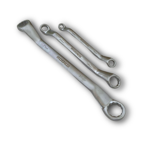 Набор накидных гаечных ключей со смещением Rodeo (12 штук) в тканевом чехле (6-32 мм), 401004632