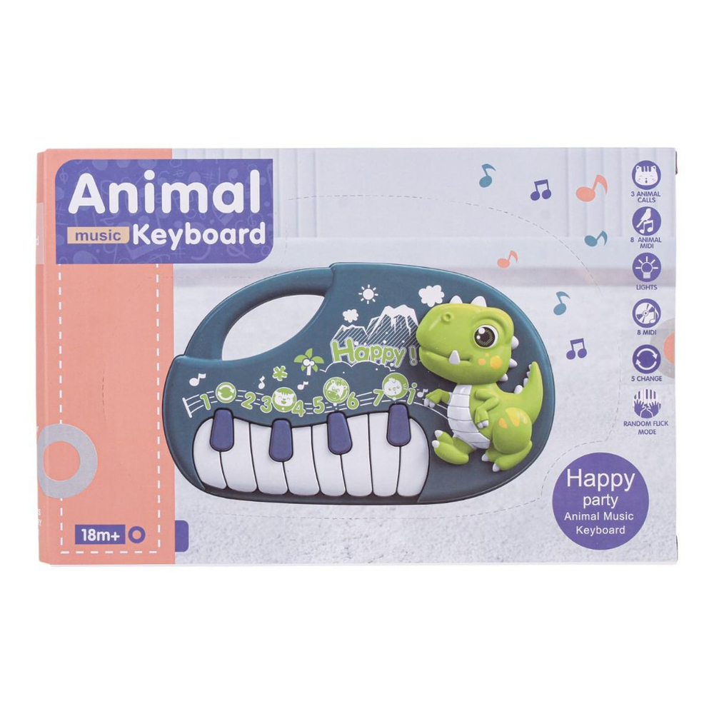 Пианино на бат., коробка MTK036-2