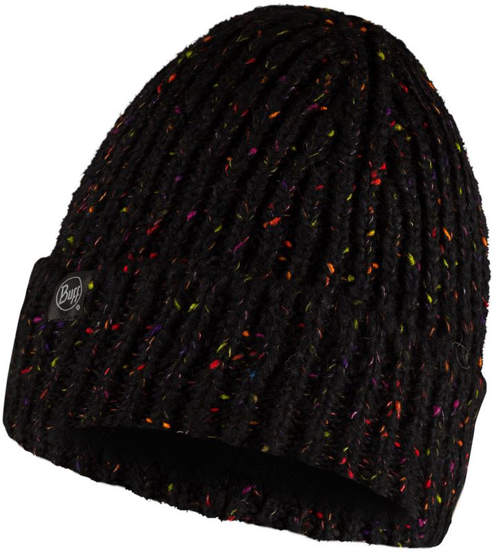 Шапка вязаная с флисом Buff Hat Knitted Polar Kim Black Фото 1