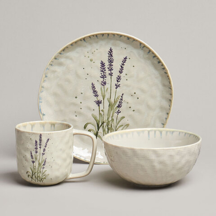 НАБОР ПОСУДЫ LEFARD "FLOWERS" 3 ПРЕДМЕТА (КОР=8НАБ)