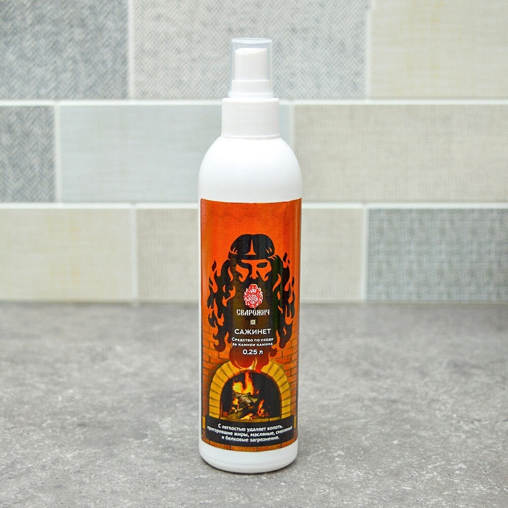 Средство по уходу за камнем камина 0,25л "Сажинет"