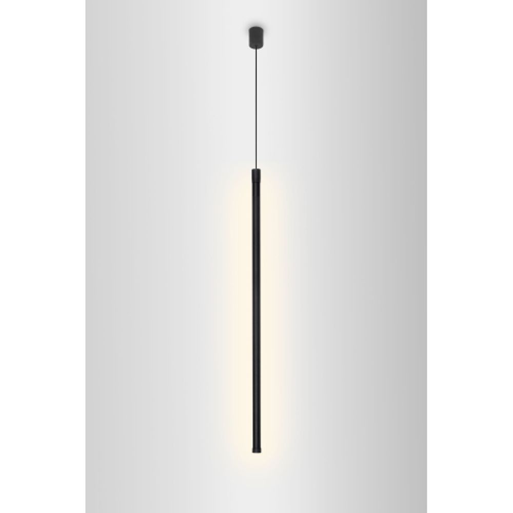 Светильник подвесной (подвес) Rivoli Cecilia 6185-701 LED 12Вт 3000К чёрный светодиодный | Интерьерные светодиодные светильники
