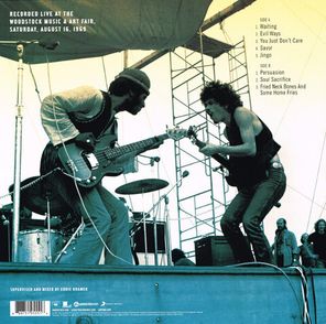 Santana / Woodstock - Saturday August 16, 1969 (LP)