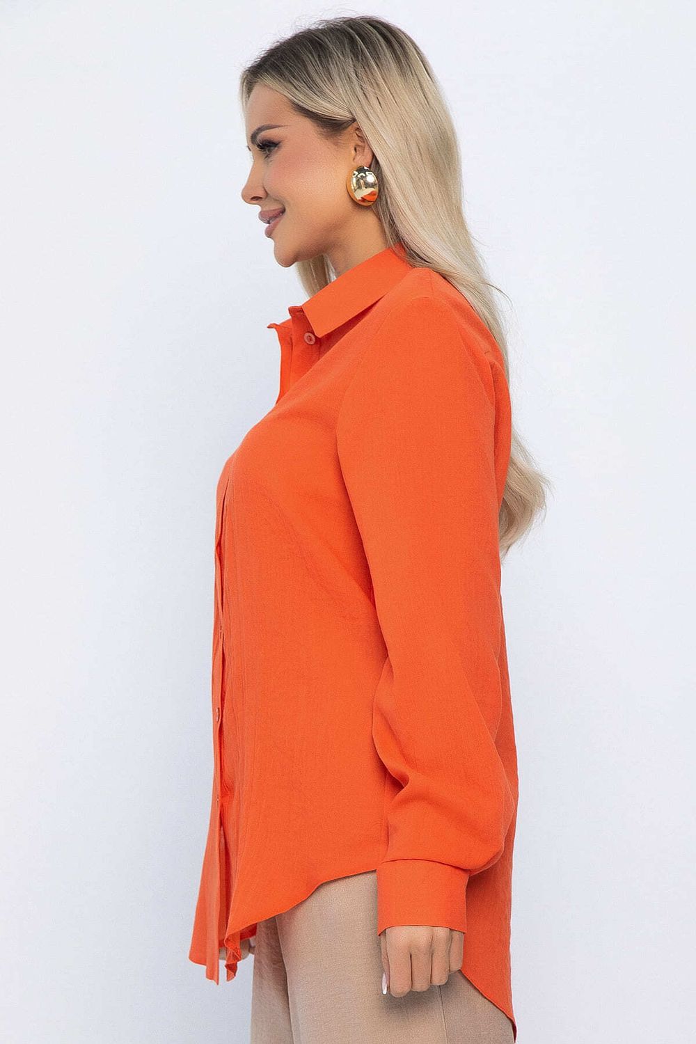 Рубашка Воздушное настроение (оранжевая) Б13827-7М LT Collection