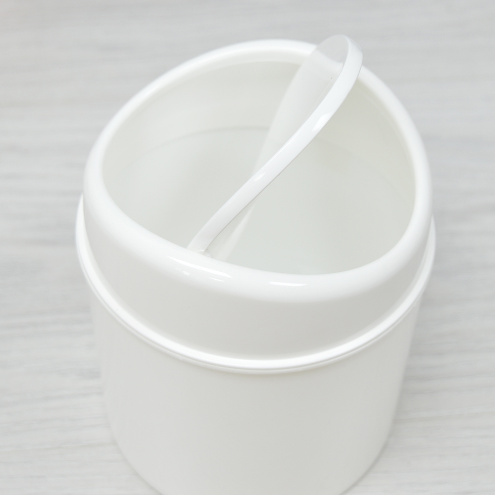 Контейнер для мусора 1л "Breeze" (белый)