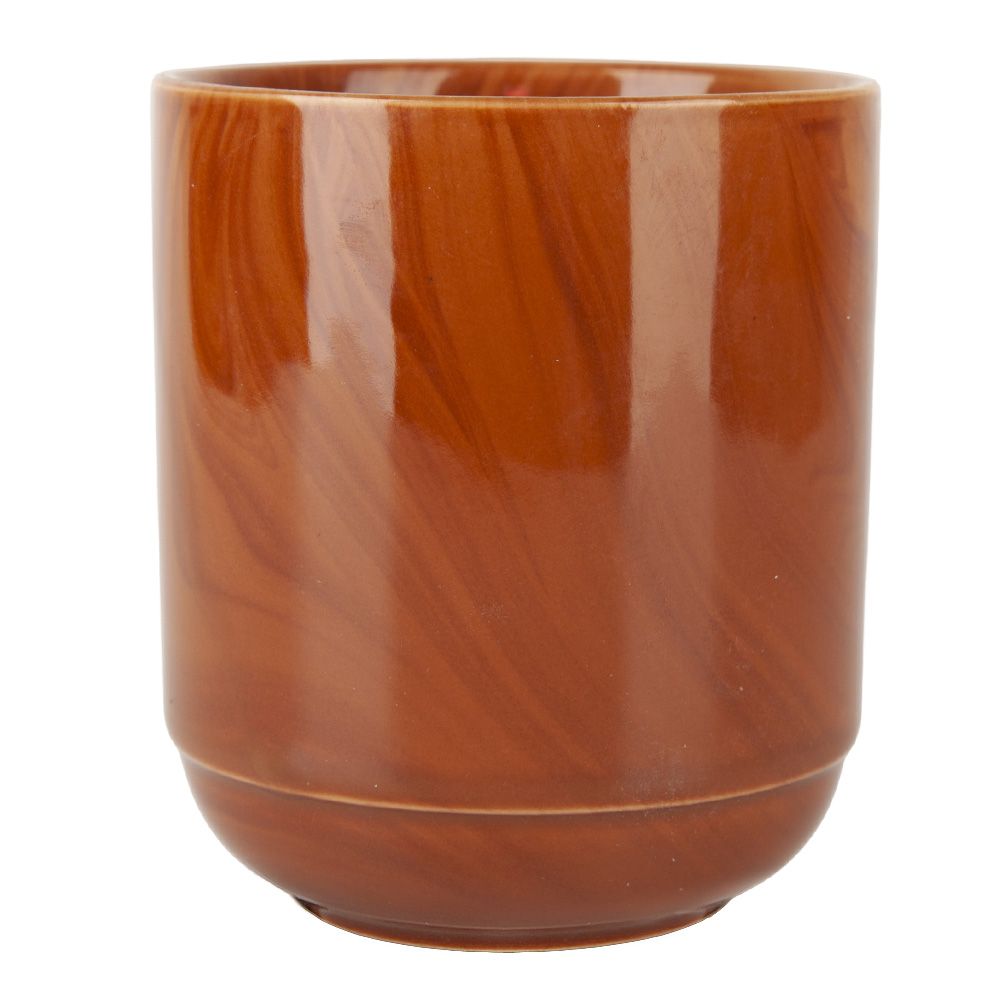 Кружка "Wooden Grain" v=320мл (min6) (фарфор) (транспортная упаковка)