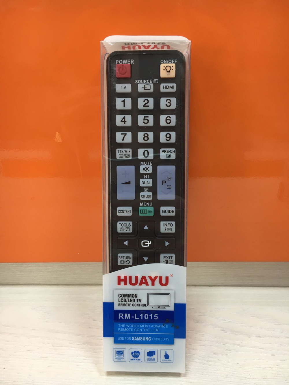 Пульт универсальный HUAYU SAMSUNG RM-L1015 TV + 3D