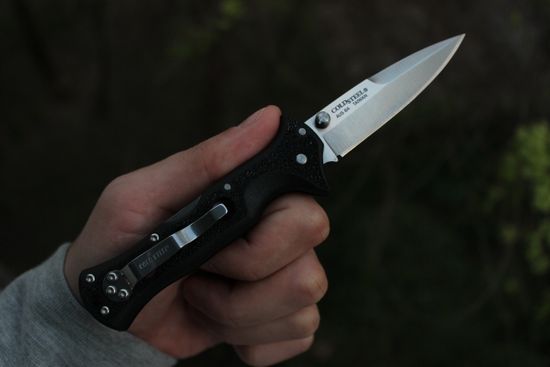 Складной нож Cold Steel 10AC Counter Point 2 c клинком из стали AUS-8, рукоять Grivory (Griv-Ex)