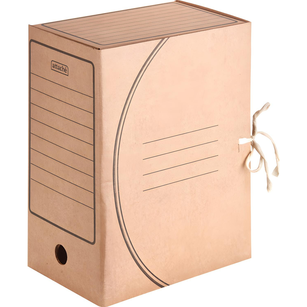 Короб архивный с завязками  150мм,5 шт.уп