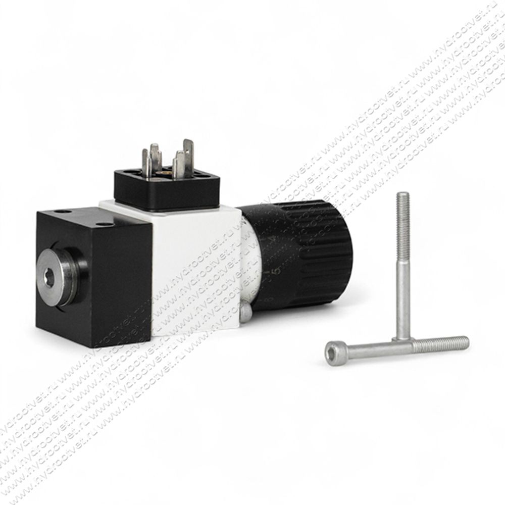 HED8OP-1X/350K14KW - Реле давление поршневое регулировка до 350 бар, монтаж на плиту, регулирующий элемент рукоятка со шкалой