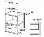 Микроволновая печь встр. MIDEA AG820BJU WH