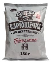 Чипсы &quot;Картошечка по-деревенски&quot; Перец с солью 150г. Бульба Белпродукт - купить с доставкой по Москве и области