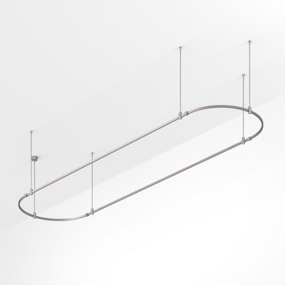 Основание ART-APRIORI-OVAL-ROD-800-4000x1000 (TN) Arlight 054532