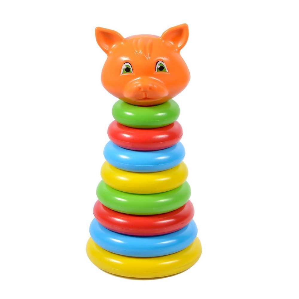 Пирамида Животные Лиса в сетке ПЖЛ008 (ГринПласт)