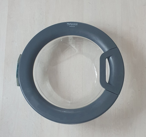 Дверь люка в сборе для стиральной машины Hotpoint-Ariston 291072