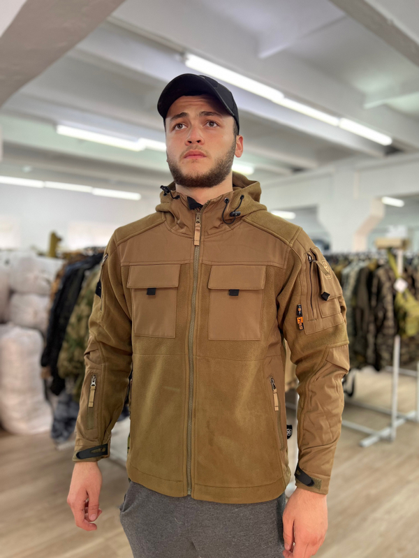 Куртка флисовая 7.62 / песок