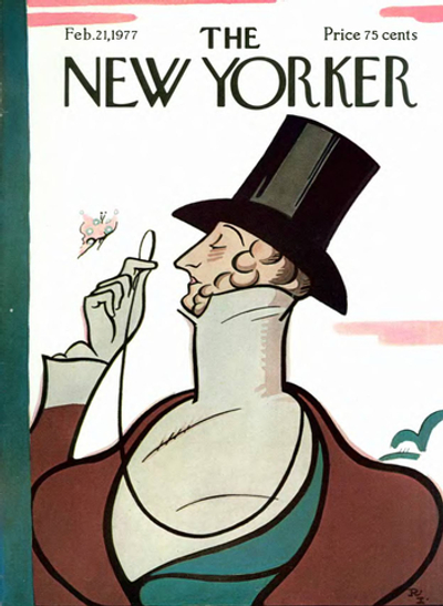 Журнал The New Yorker 21-02-1977, обложка