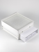 Вытяжка для маникюра встраиваемая Polarus TD-MASTER-v2 (Правый выход) с набором воздуховодов и регулятором мощности