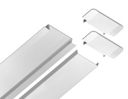 Ambrella Алюминиевый профиль встраиваемый 30.6*6 для светодиодной ленты до 19,8мм Alum Profile GP1100WH