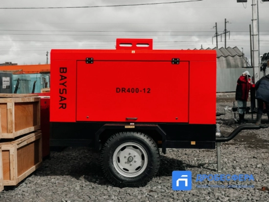 Дизельный винтовой компрессор DR400-12 BAYSAR