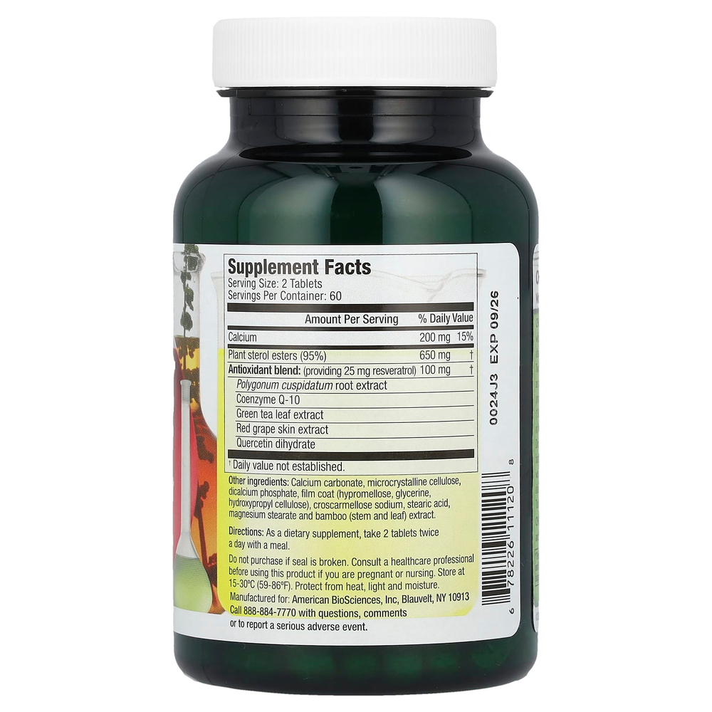 American Biosciences, CHOLESTSolve 24/7®, 120 Tablets