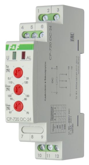 Реле напряжения однофазное CP-720 DC-24, фото №622589064
