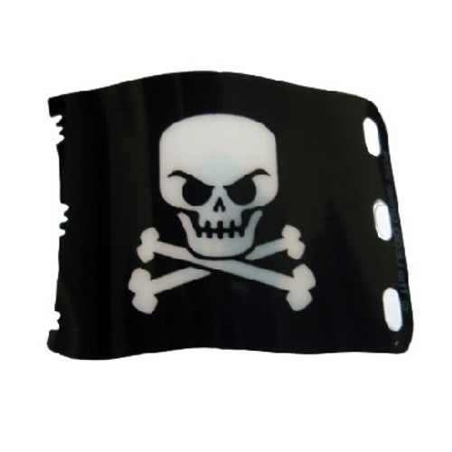 Flag 7 x 4 with Pirate Skull and Crossbones 84622