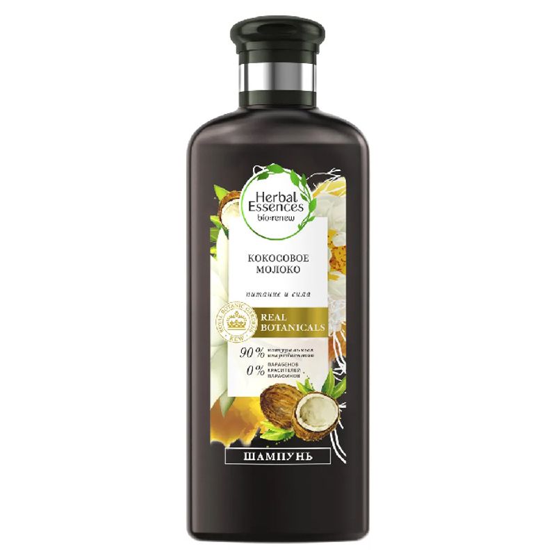 Шампунь Herbal Essences питание и сила кокосовое молоко 400 мл