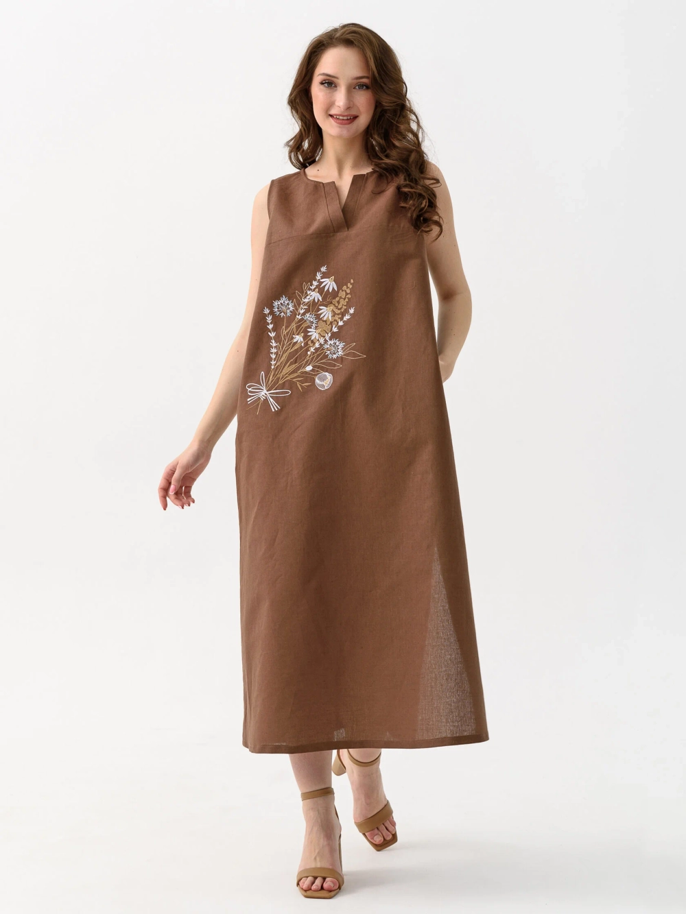 Сарафан женский "Льняное лето"