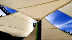 Раскрой тентов каркасных конструкций плоттером - на заказ в Москве