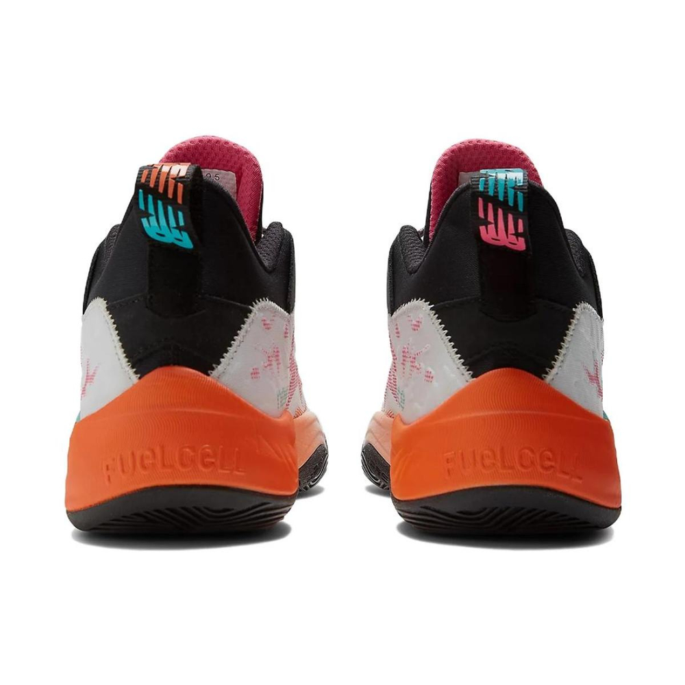 New Balance 2WXY V3 Low Топ Баскетбольные кроссовки Мужские Белый Черный Оранжевый