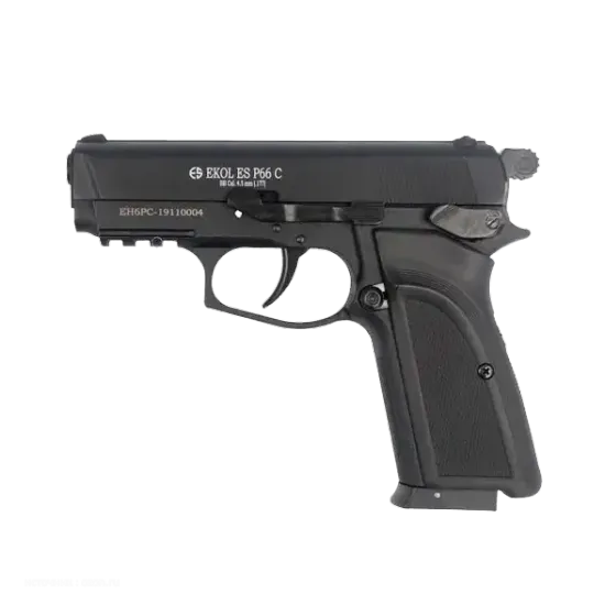 Пистолет пневматический EKOL 66 C Black, (металл) калибр 4,5 мм, 3 Дж