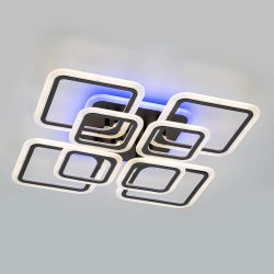 Citilux Марсель Смарт CL232A185E RGB Умная люстра Чёрная