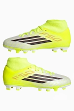 Бутсы adidas F50 Club Mid FG/MG Junior - желтый
