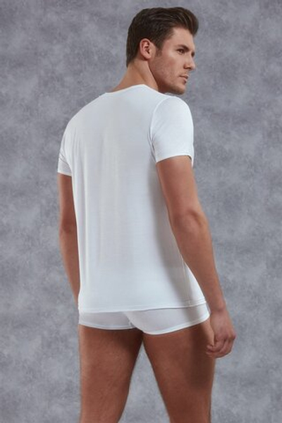 Футболка с вырезом-лодочкой Doreanse Premium (Размер: L) (Цвет: белый)