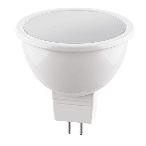 940214 ЛАМПА энергосберегающая LED 220V MR16 G5.3 6.5W=60W 325LM 120G FR 4000K 20000H