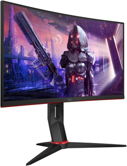 Монитор AOC 24;; C24G2U 1920x1080 VA WLED 165Гц 1ms Curved FreeSync Premium VGA HDMI DisplayPort