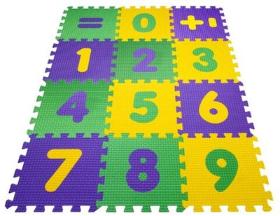 Покрытие напольное Математика 33х33х9/45 шор (12шт)