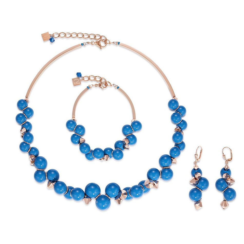 Серьги Coeur de Lion Blue 4937/20-0700 цвет синий