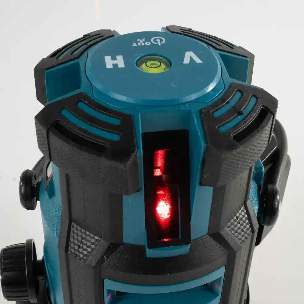 Makita, лазерный уровень, 360, красный луч, 5 линий