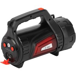 Светодиодный фонарь ЭРА АР PA-702 Шмель прожекторный аккумуляторный красный маяк боковой свет powerbank | Прожекторные фонари