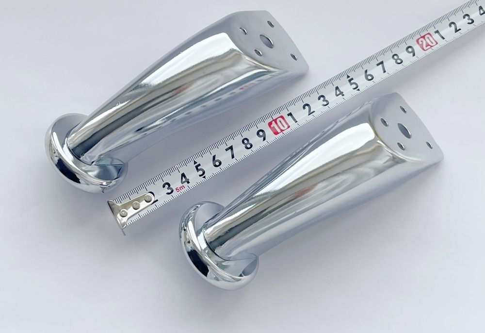 Ножка опора хром Дуга-01