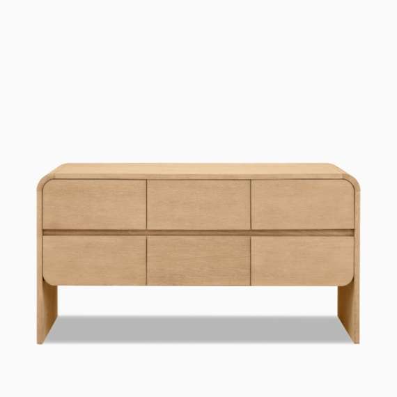 Комод Laudry 140х40 см, шпон дуба