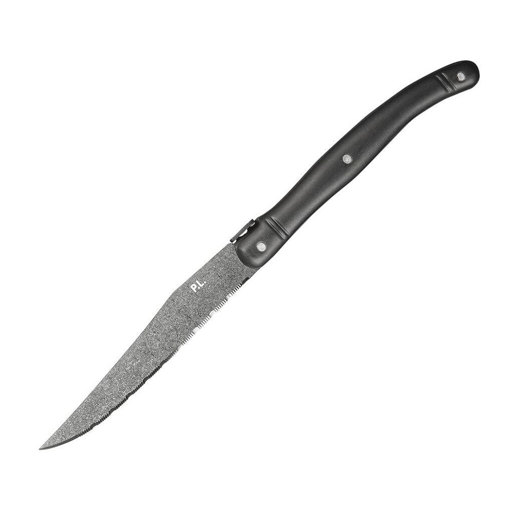 Нож для стейка 23,4 см "  Paris" Vintage Steel Black P.L. Proff Cuisine