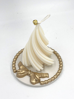 Поднос - декоративная подставка для свечей Bow